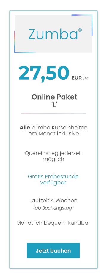 Carome Zumba Online Kurs in Leipzig finden